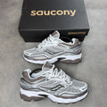 Saucony Pro Grid Omni 9 White Brown