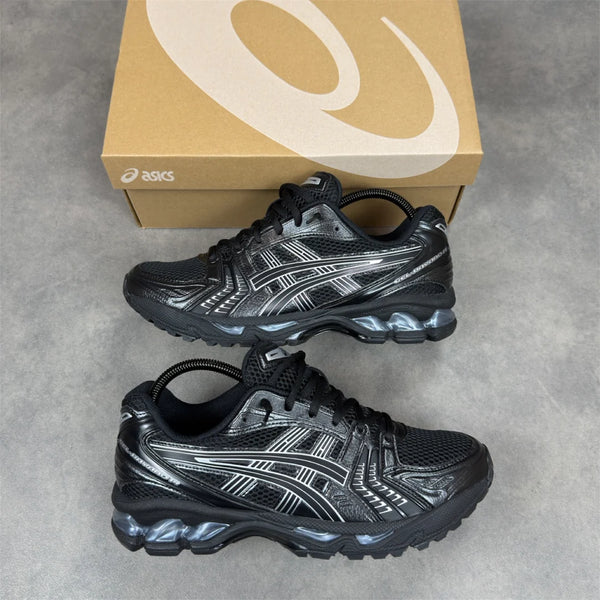 Asics Kayano 14's Black Pure Silver